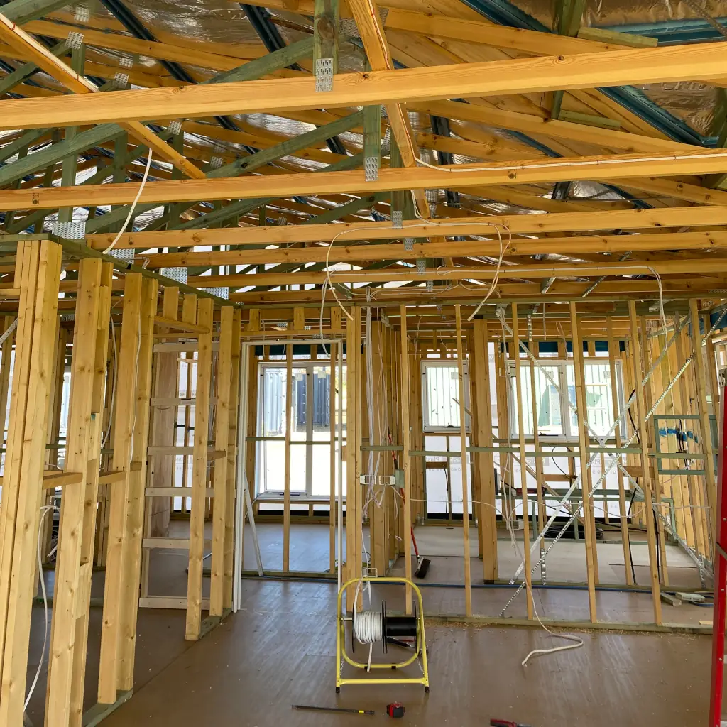 Clean and professional electrical wiring installation